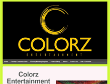 Tablet Screenshot of colorzent.com